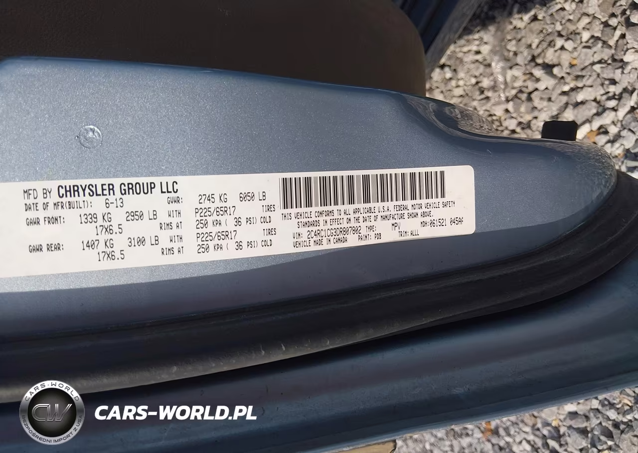 2013 Chrysler Town & Country Touring-L VIN:2C4RC1CG3DR807802 - 9