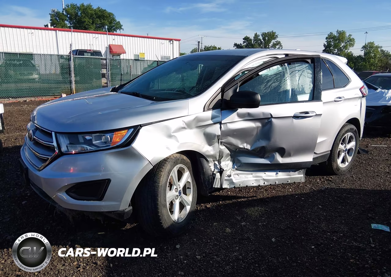 2015 Ford Edge Se VIN:2FMTK3G86FBC27250 - 2