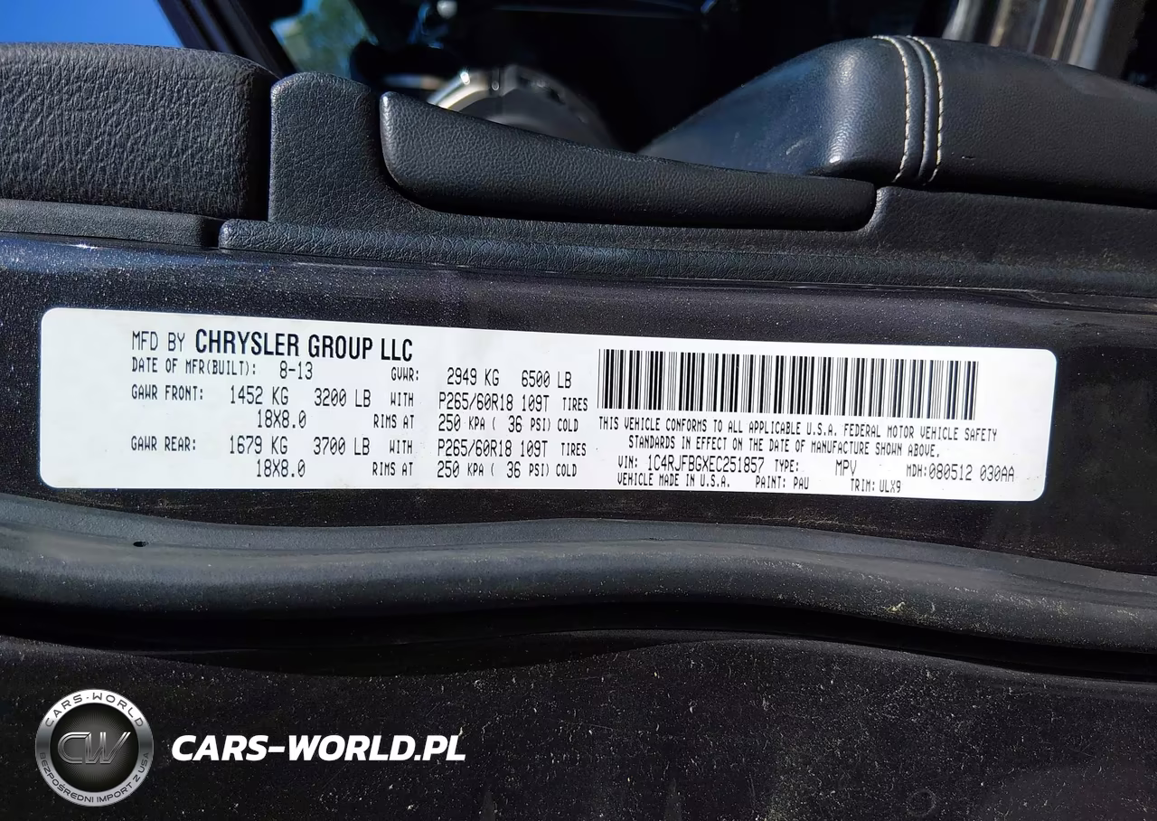 2014 Jeep Grand Cherokee Limited VIN:1C4RJFBGXEC251857 - 9