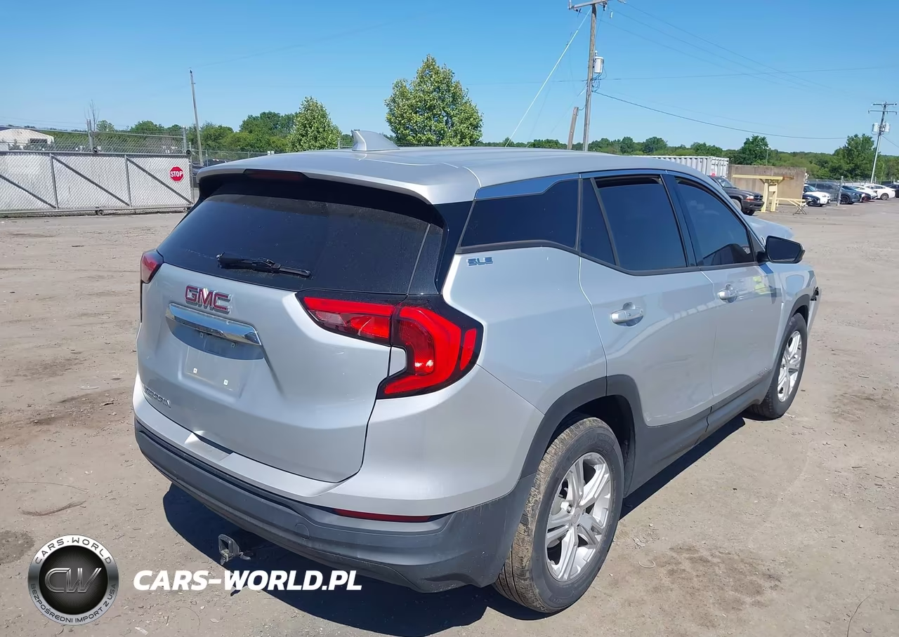 2020 GMC Terrain Fwd Sle VIN:3GKALMEVXLL337410 - 4