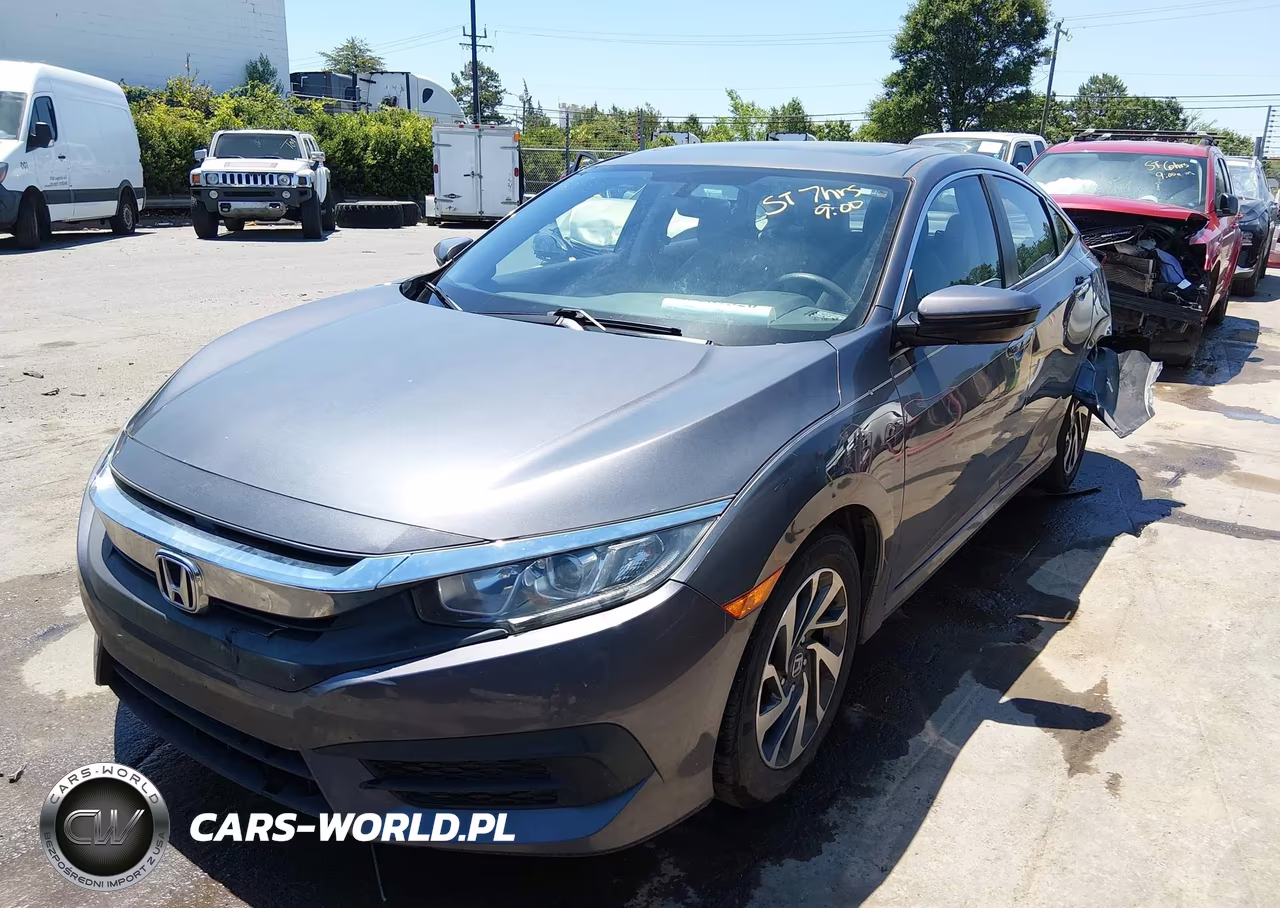 2018 Honda Civic Ex VIN:2HGFC2F78JH595647 - 2
