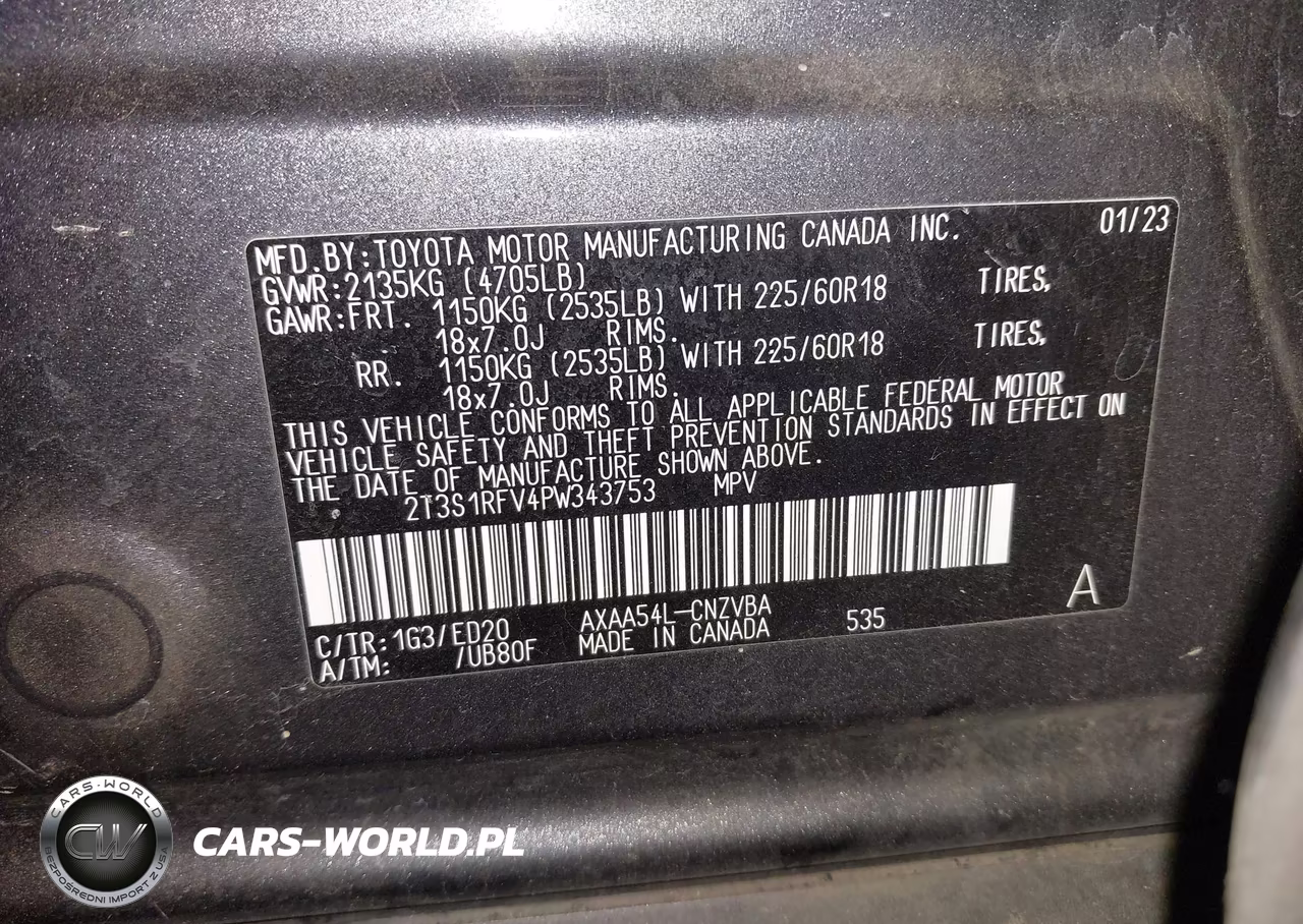 2023 Toyota Rav4 Trd Off Road VIN:2T3S1RFV4PW343753 - 9
