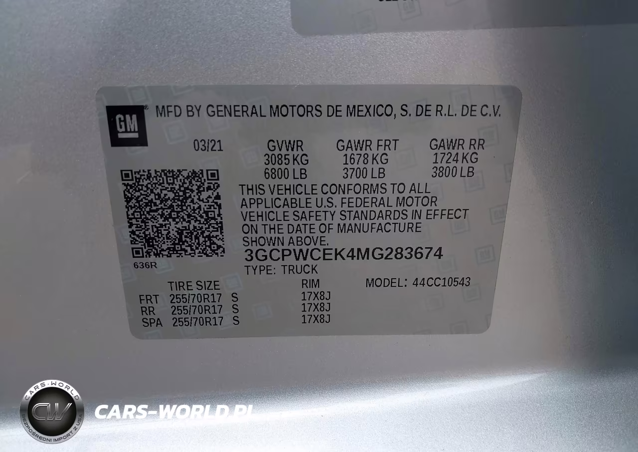 2021 Chevrolet Silverado 1500 2Wd Short Bed Lt VIN:3GCPWCEK4MG283674 - 9