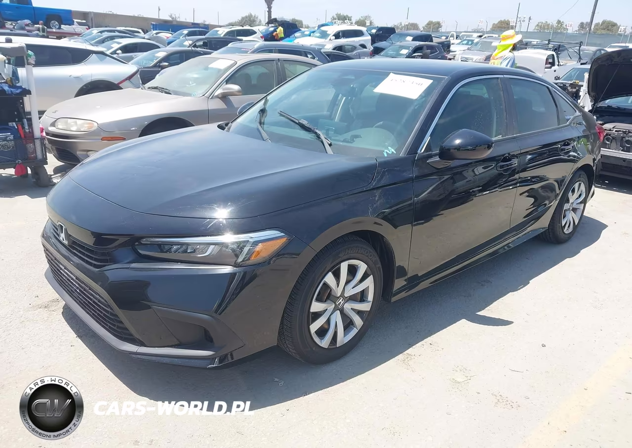 2023 Honda Civic Lx VIN:2HGFE2F27PH538511 - 2