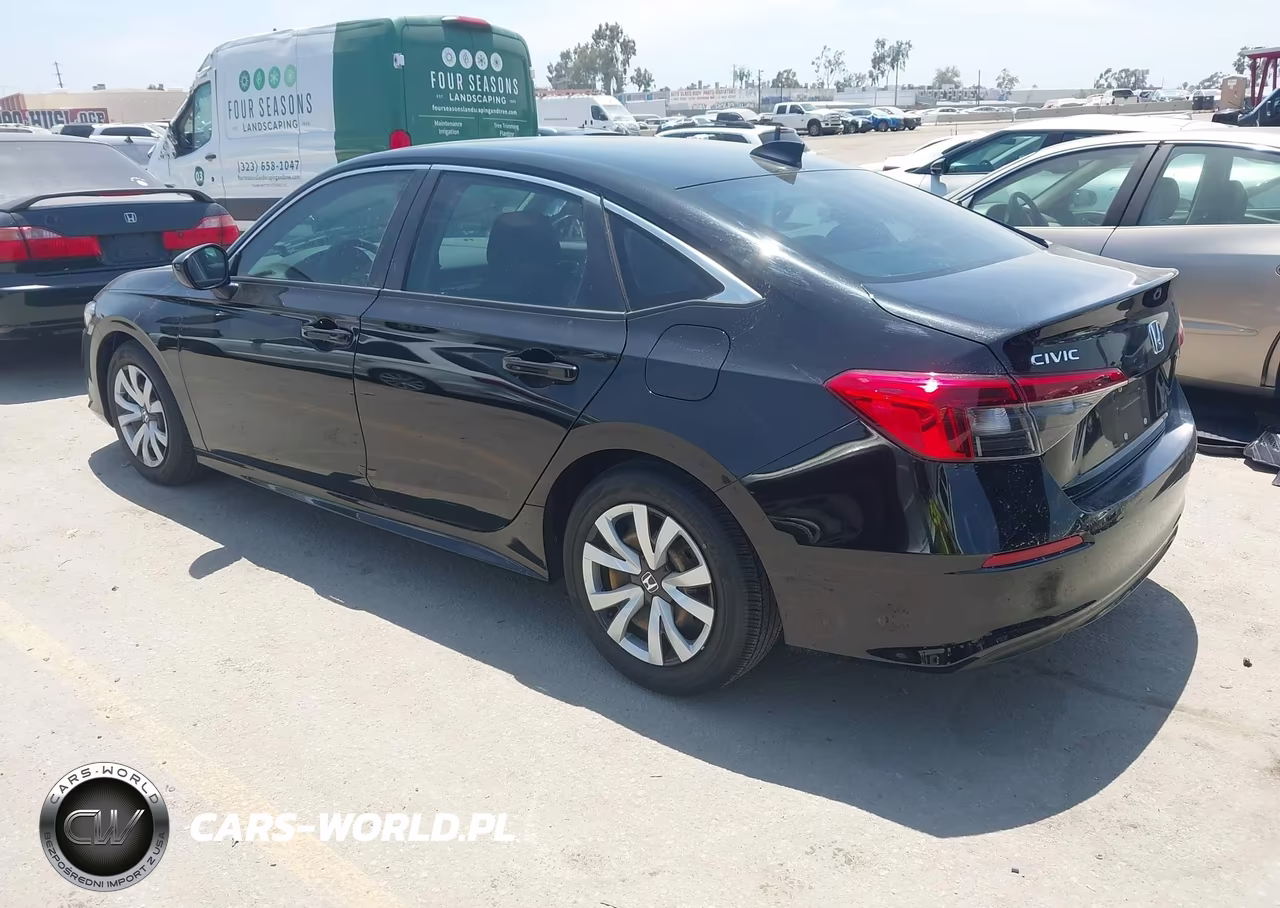 2023 Honda Civic Lx VIN:2HGFE2F27PH538511 - 3