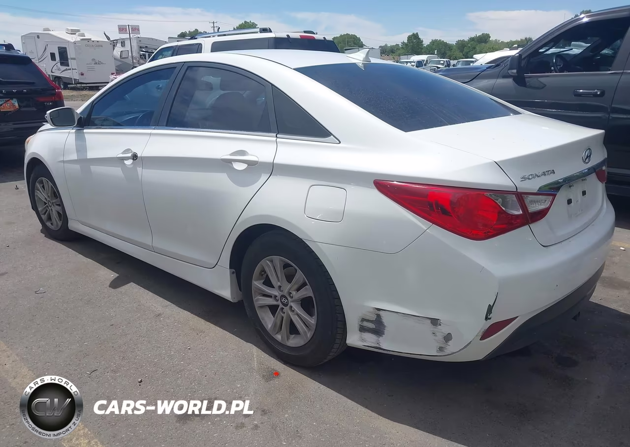 2014 Hyundai Sonata Gls VIN:5NPEB4ACXEH885902 - 3