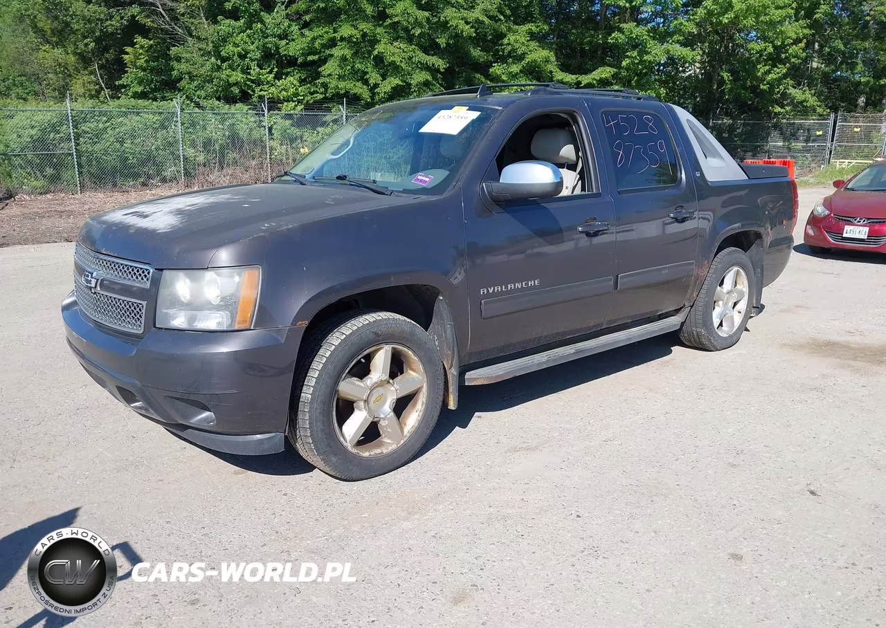 2010 Chevrolet Avalanche 1500 Lt1 VIN:3GNVKFE08AG163737 - 2