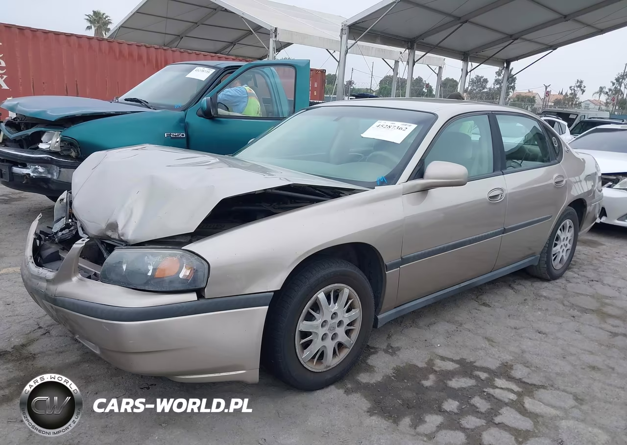 2001 Chevrolet Impala VIN:2G1WF55E619274989 - 2