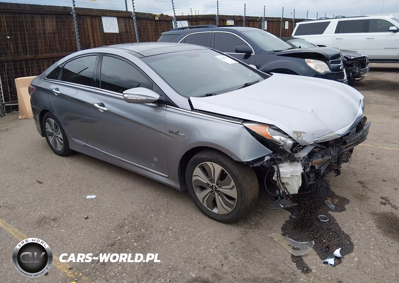 2014 Hyundai Sonata Hybrid Limited VIN:KMHEC4A41EA112521 - 1