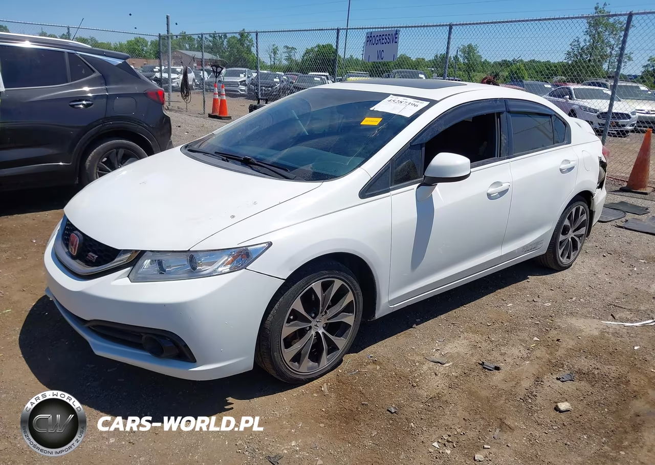2013 Honda Civic Si VIN:2HGFB6E54DH705673 - 2