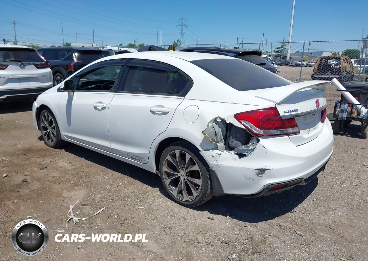 2013 Honda Civic Si VIN:2HGFB6E54DH705673 - 3