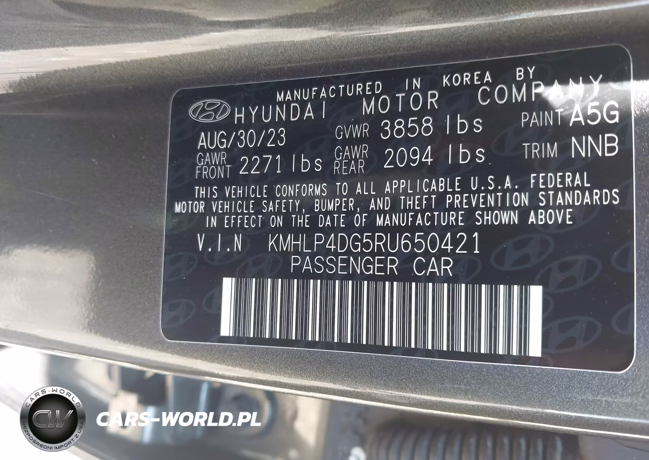 2024 Hyundai Elantra Limited VIN:KMHLP4DG5RU650421 - 9