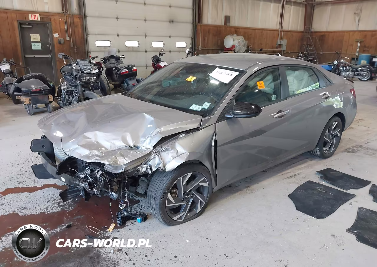 2025 Hyundai Elantra Sel Sport VIN:KMHLM4DG2SU883347 - 2