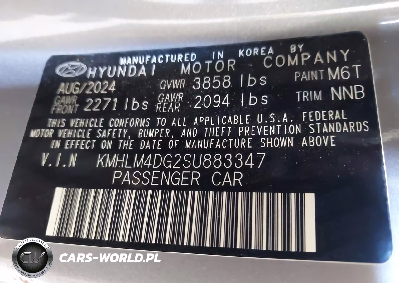 2025 Hyundai Elantra Sel Sport VIN:KMHLM4DG2SU883347 - 9