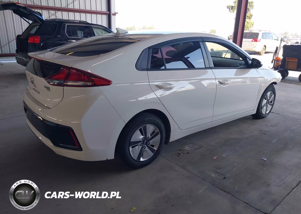 2019 Hyundai Ioniq Hybrid Blue VIN:KMHC65LC9KU145222 - 4