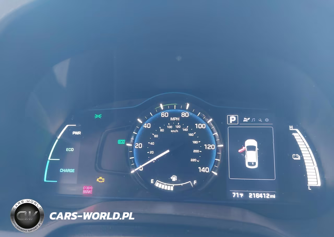 2019 Hyundai Ioniq Hybrid Blue VIN:KMHC65LC9KU145222 - 7