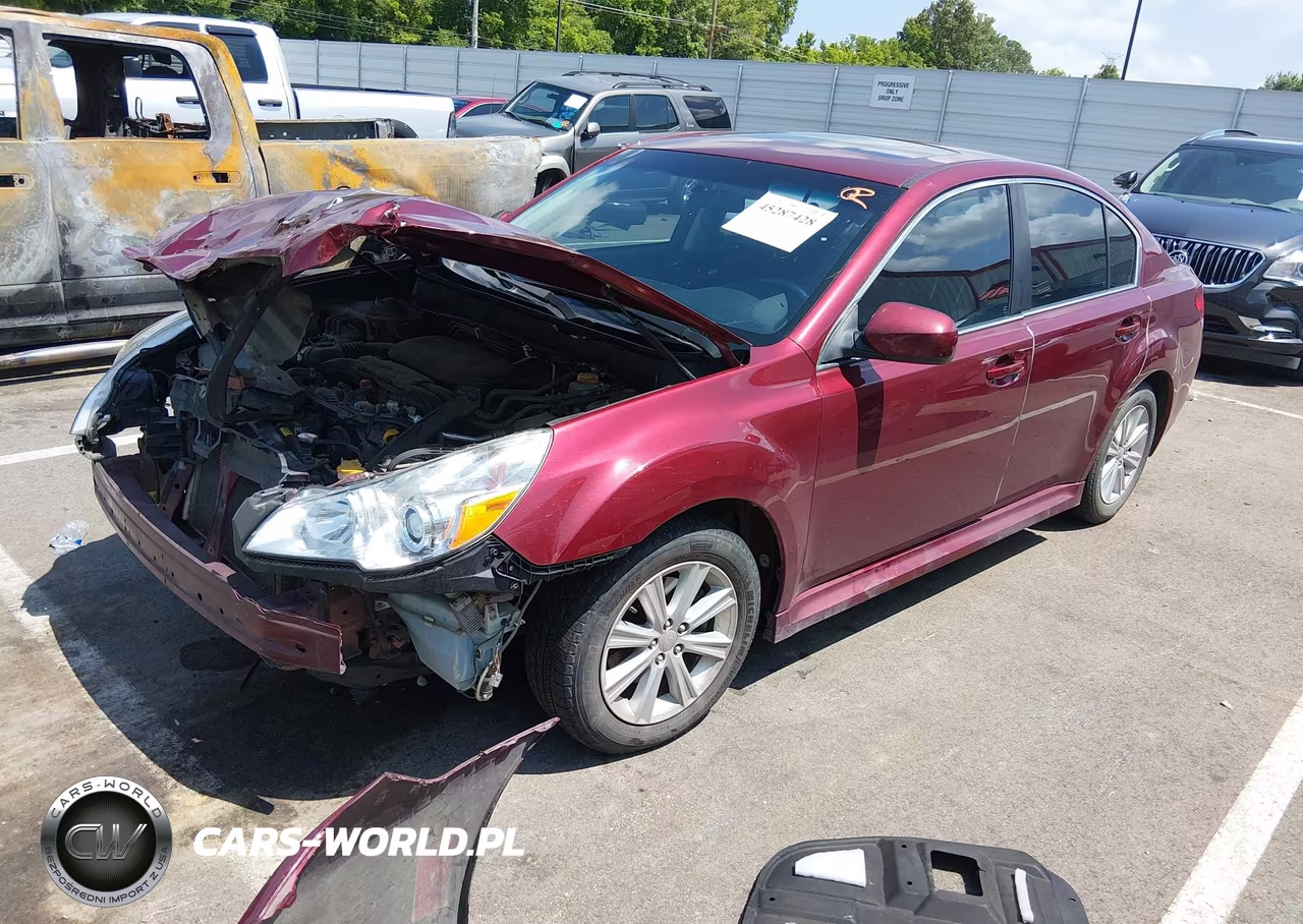 2011 Subaru Legacy 2.5I Premium VIN:4S3BMCG66B3241314 - 2