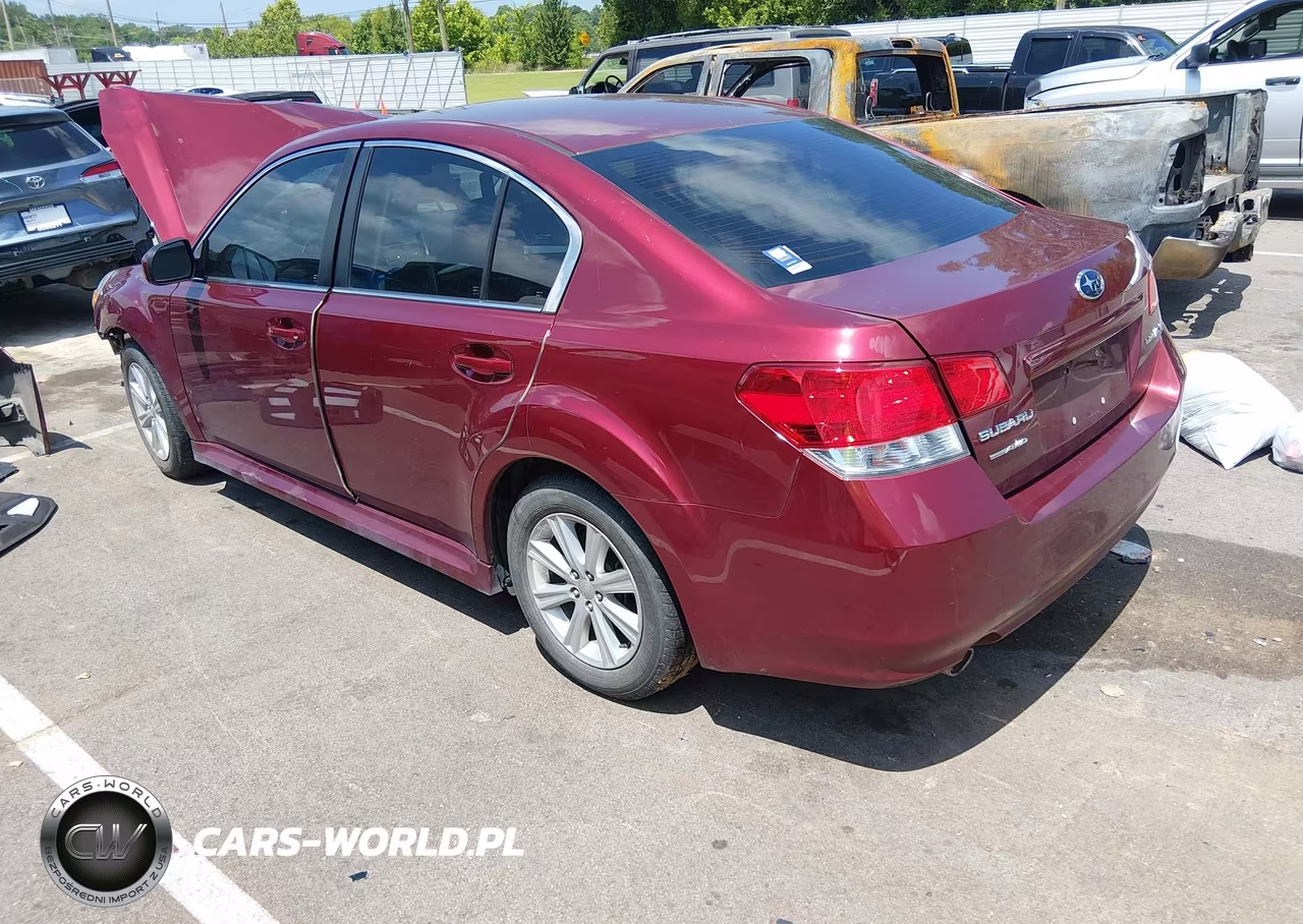 2011 Subaru Legacy 2.5I Premium VIN:4S3BMCG66B3241314 - 3