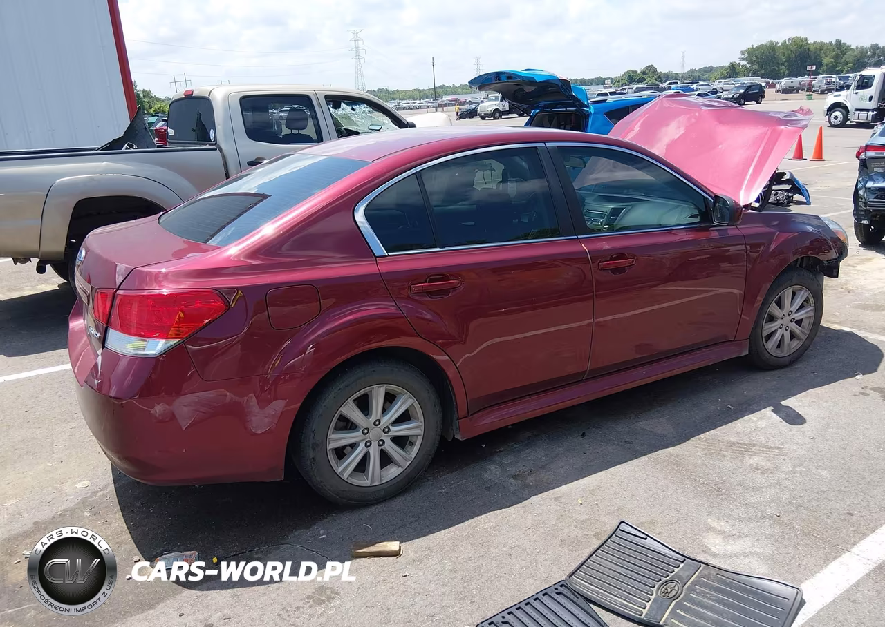 2011 Subaru Legacy 2.5I Premium VIN:4S3BMCG66B3241314 - 4