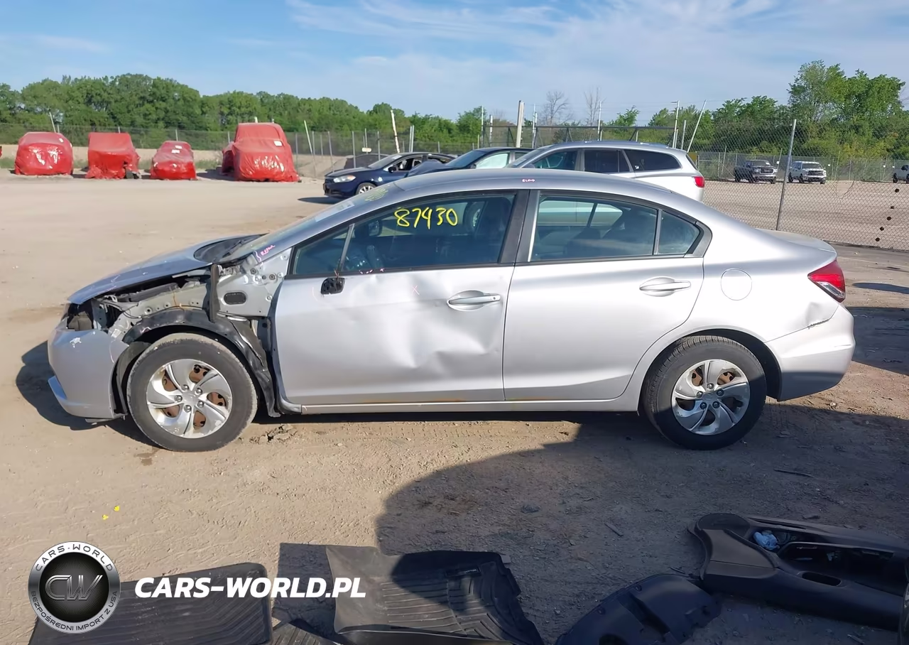 2015 Honda Civic Lx VIN:19XFB2F52FE090402 - 15