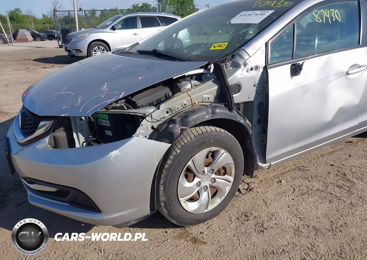 2015 Honda Civic Lx VIN:19XFB2F52FE090402 - 6