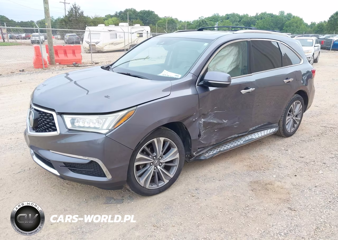 2017 Acura Mdx Technology Package VIN:5J8YD4H54HL002277 - 2