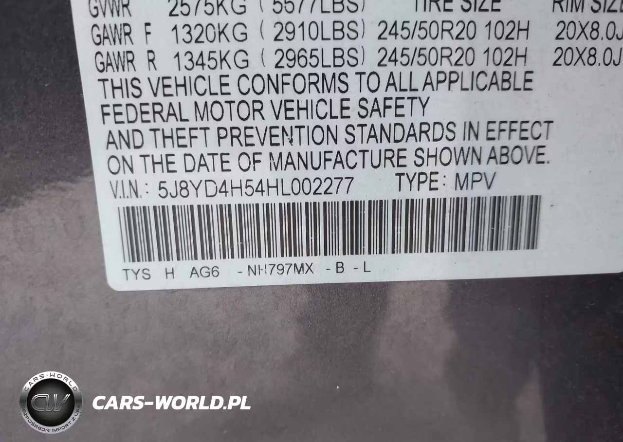 2017 Acura Mdx Technology Package VIN:5J8YD4H54HL002277 - 9
