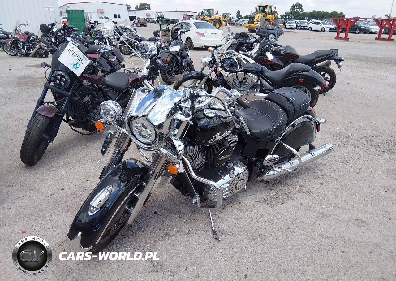 2019 Indian Motorcycle Co. Springfield VIN:56KTHAAA4K3376117 - 2