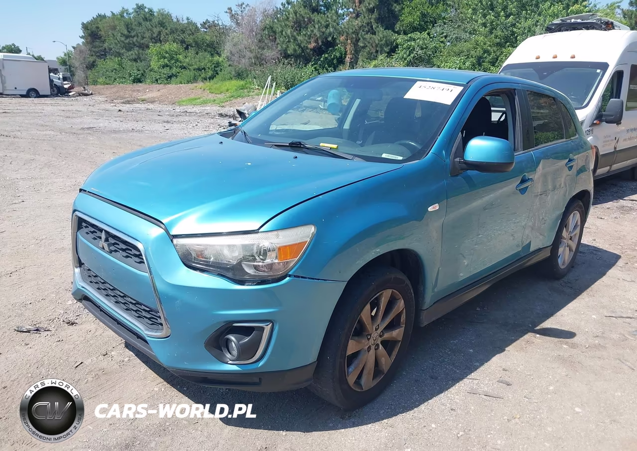 2014 Mitsubishi Outlander Sport Se VIN:4A4AR4AU5EE019536 - 2