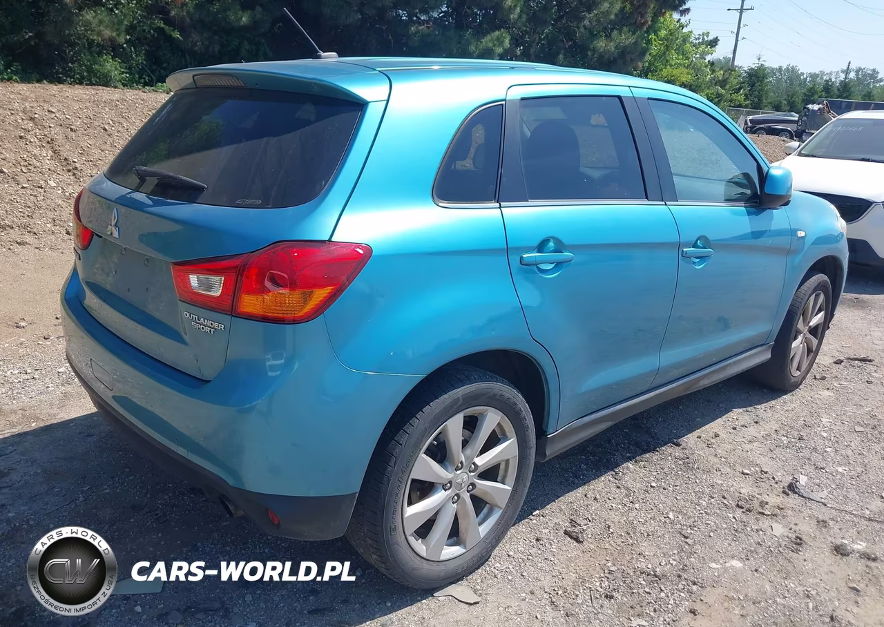 2014 Mitsubishi Outlander Sport Se VIN:4A4AR4AU5EE019536 - 4