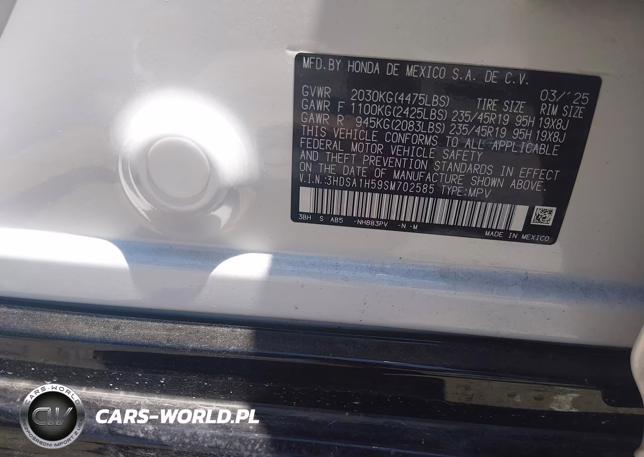 2025 Acura Adx A-Spec VIN:3HDSA1H59SM702585 - 9