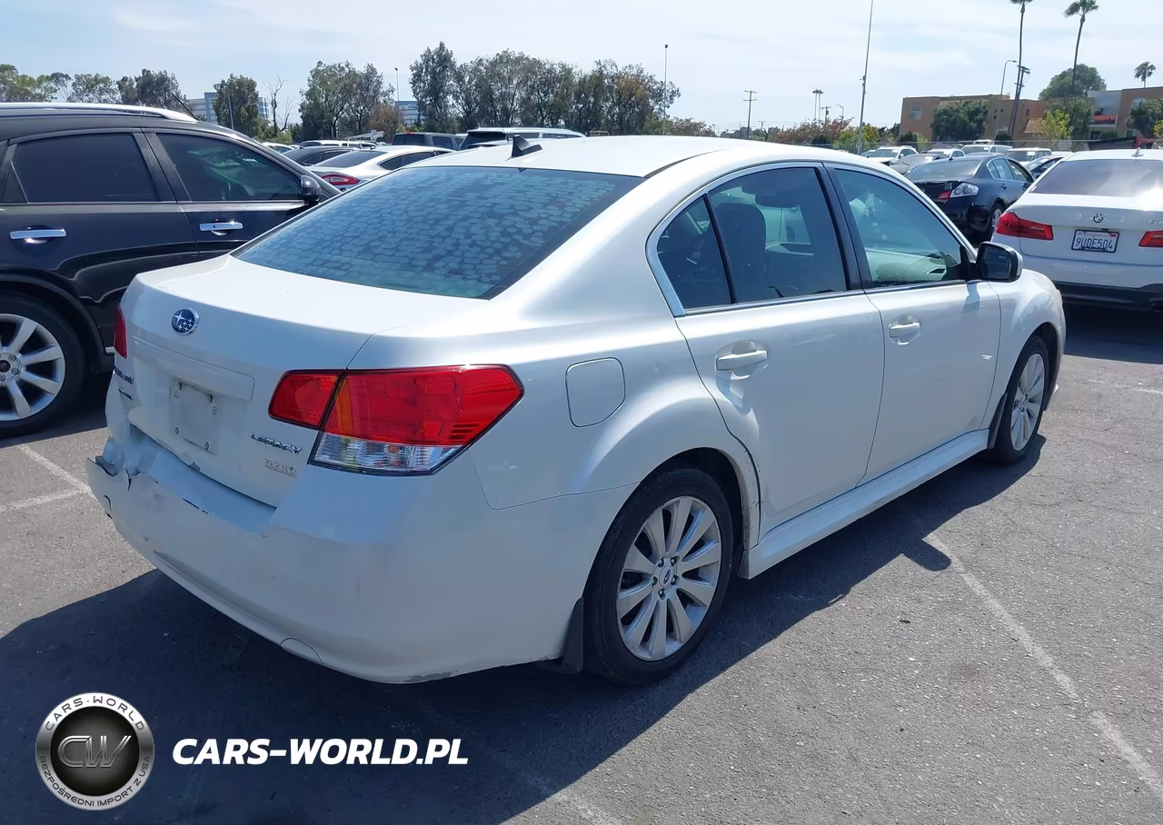 2011 Subaru Legacy 2.5I Limited VIN:4S3BMBK62B3256331 - 4