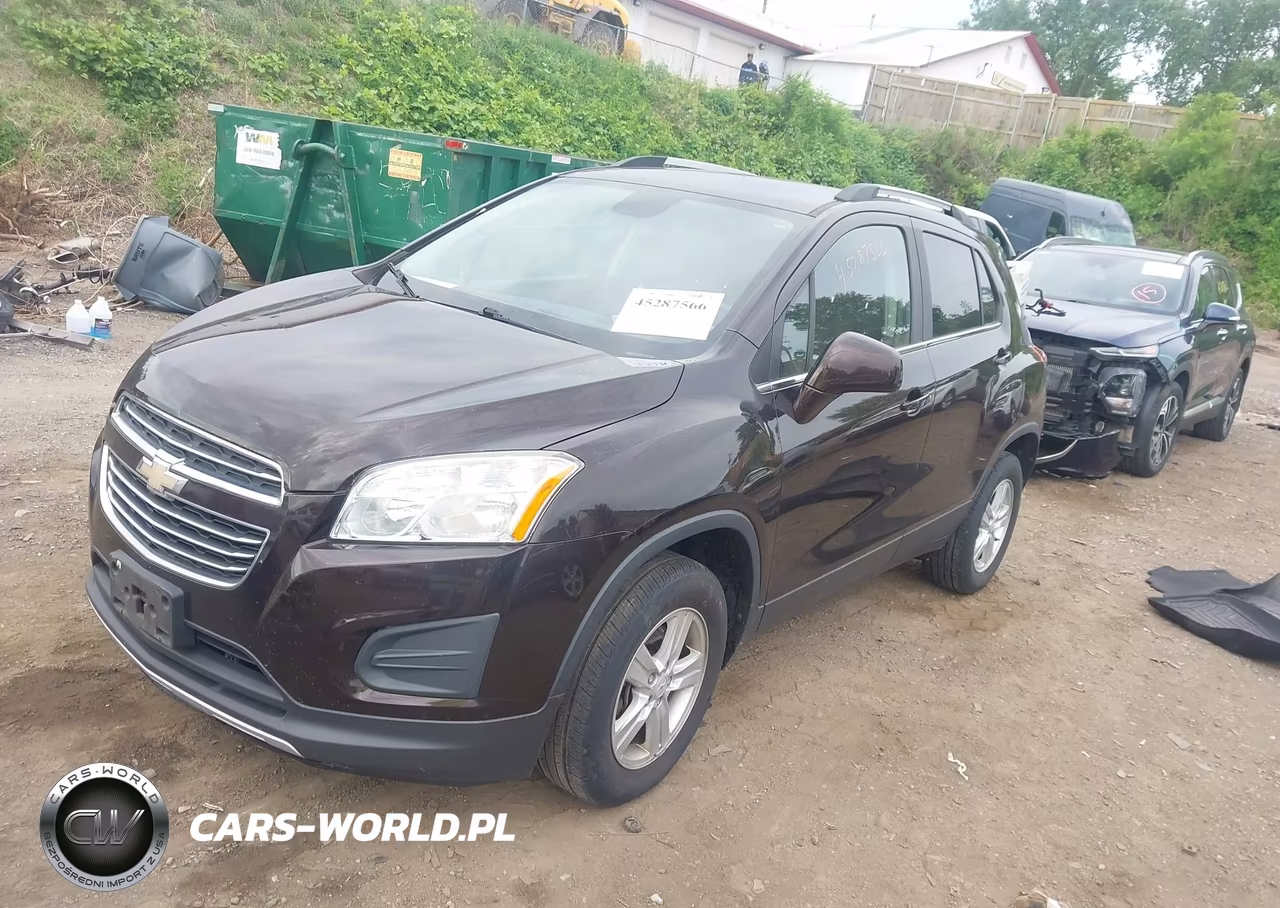 2015 Chevrolet Trax Lt VIN:KL7CJRSB5FB255413 - 2