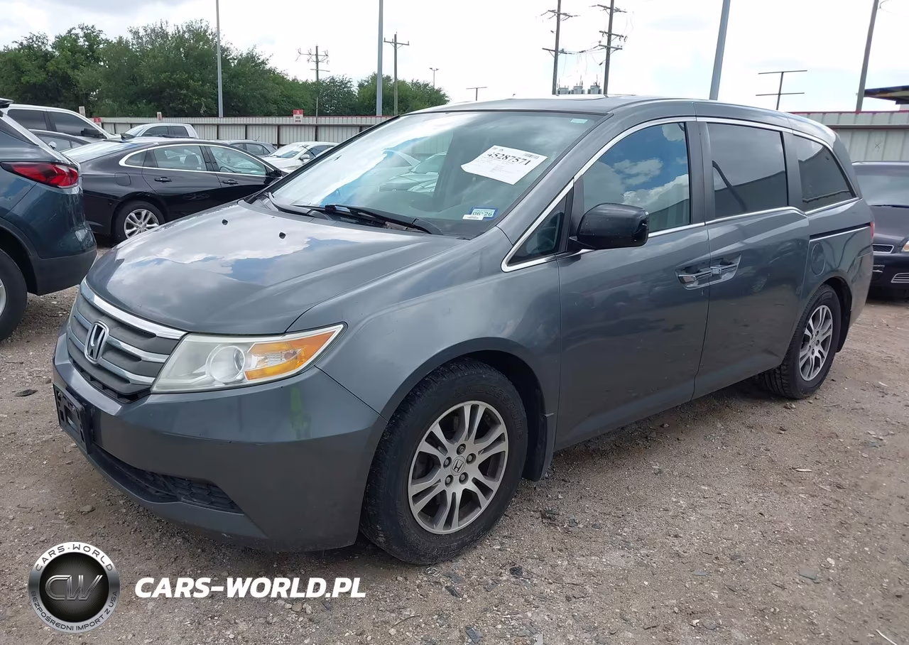 2013 Honda Odyssey Ex-L VIN:5FNRL5H61DB016848 - 2