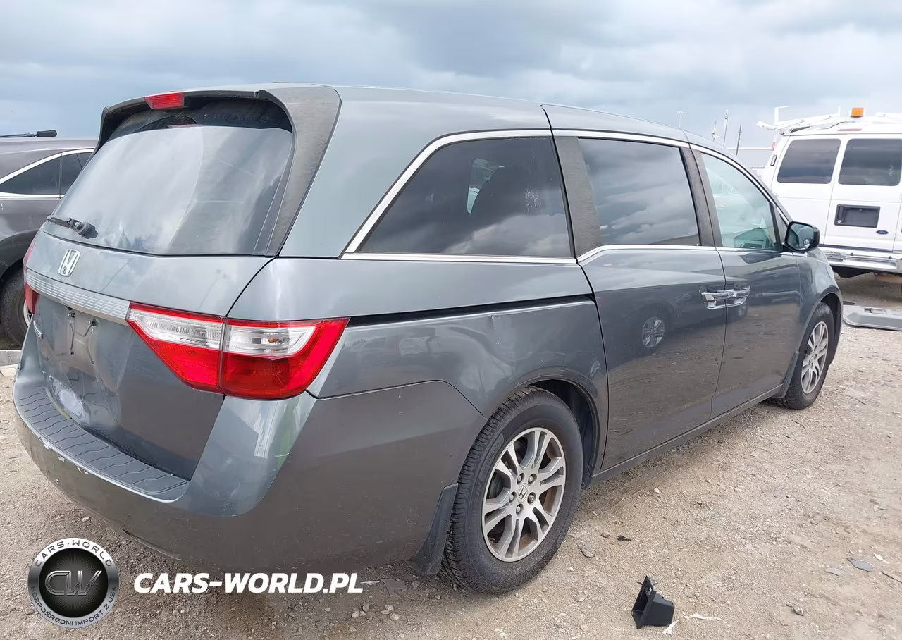 2013 Honda Odyssey Ex-L VIN:5FNRL5H61DB016848 - 4