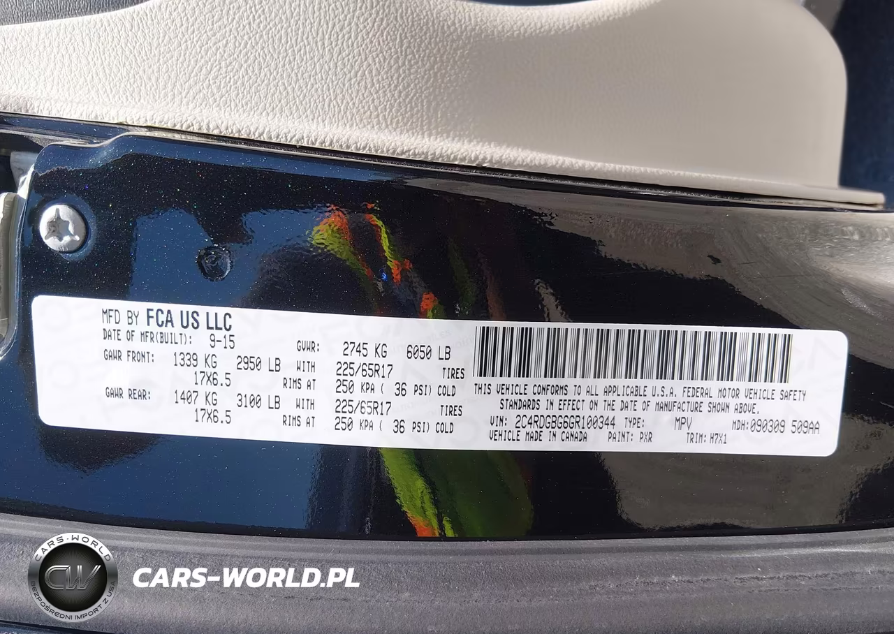 2016 Dodge Grand Caravan Se VIN:2C4RDGBG6GR100344 - 9