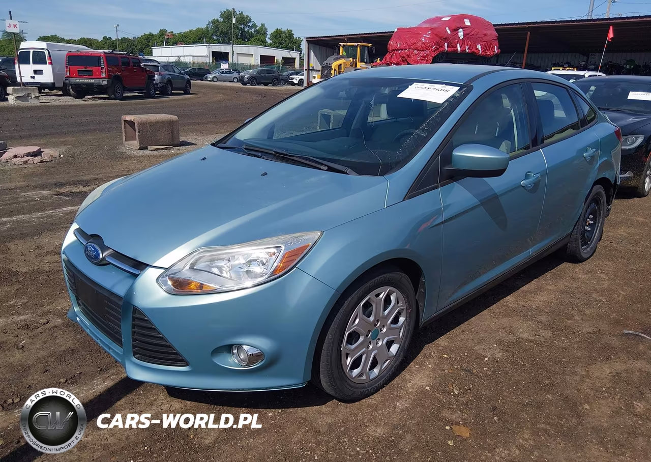 2012 Ford Focus Se VIN:1FAHP3F28CL277691 - 2