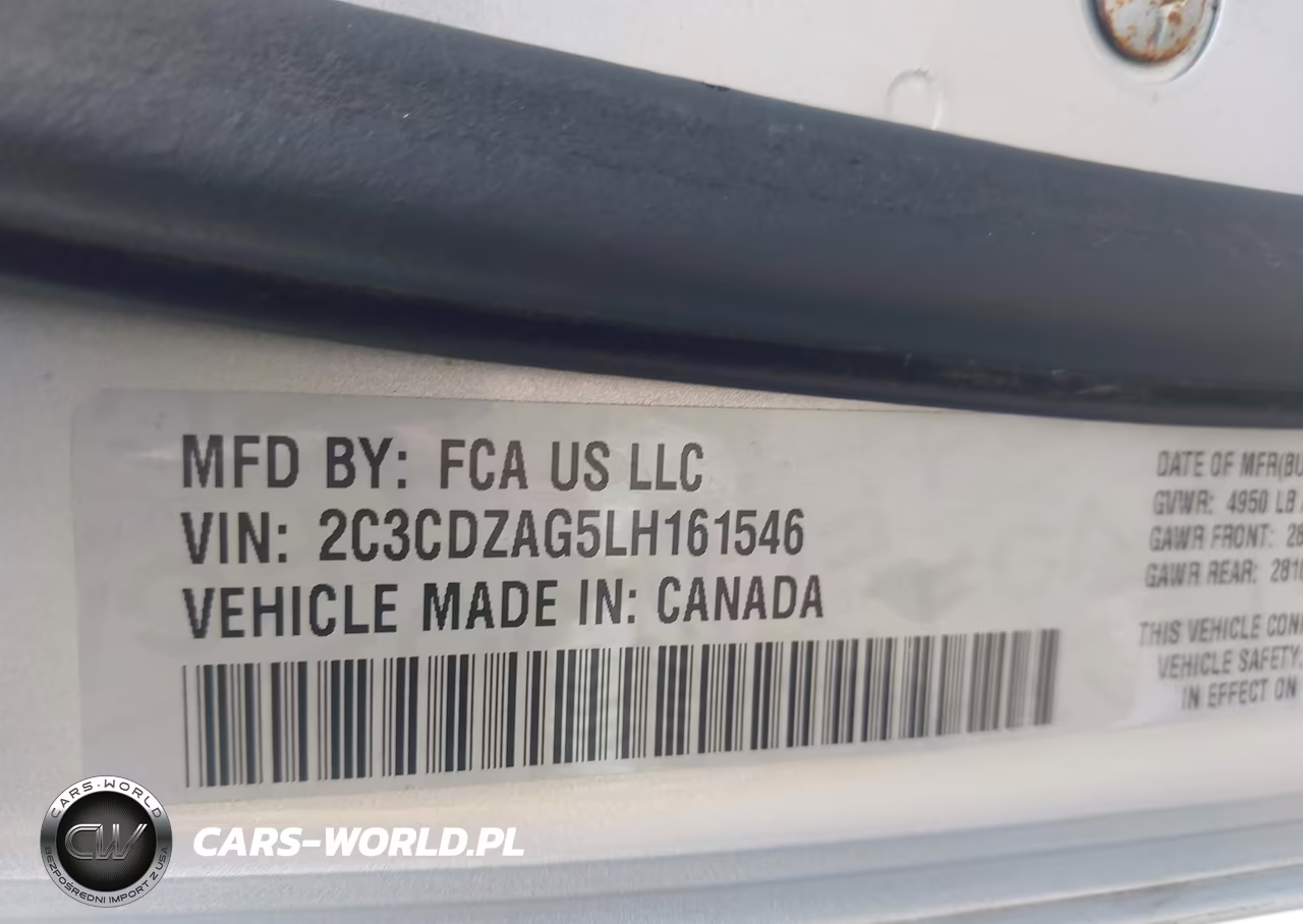 2020 Dodge Challenger Sxt VIN:2C3CDZAG5LH161546 - 9