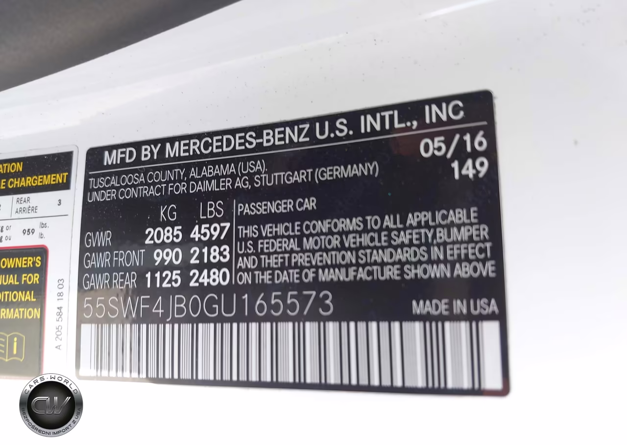2016 Mercedes-Benz C 300 VIN:55SWF4JB0GU165573 - 9