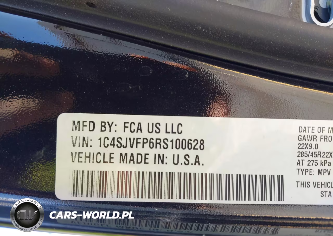 2024 Jeep Grand Wagoneer Series Ii 4X4 VIN:1C4SJVFP6RS100628 - 9