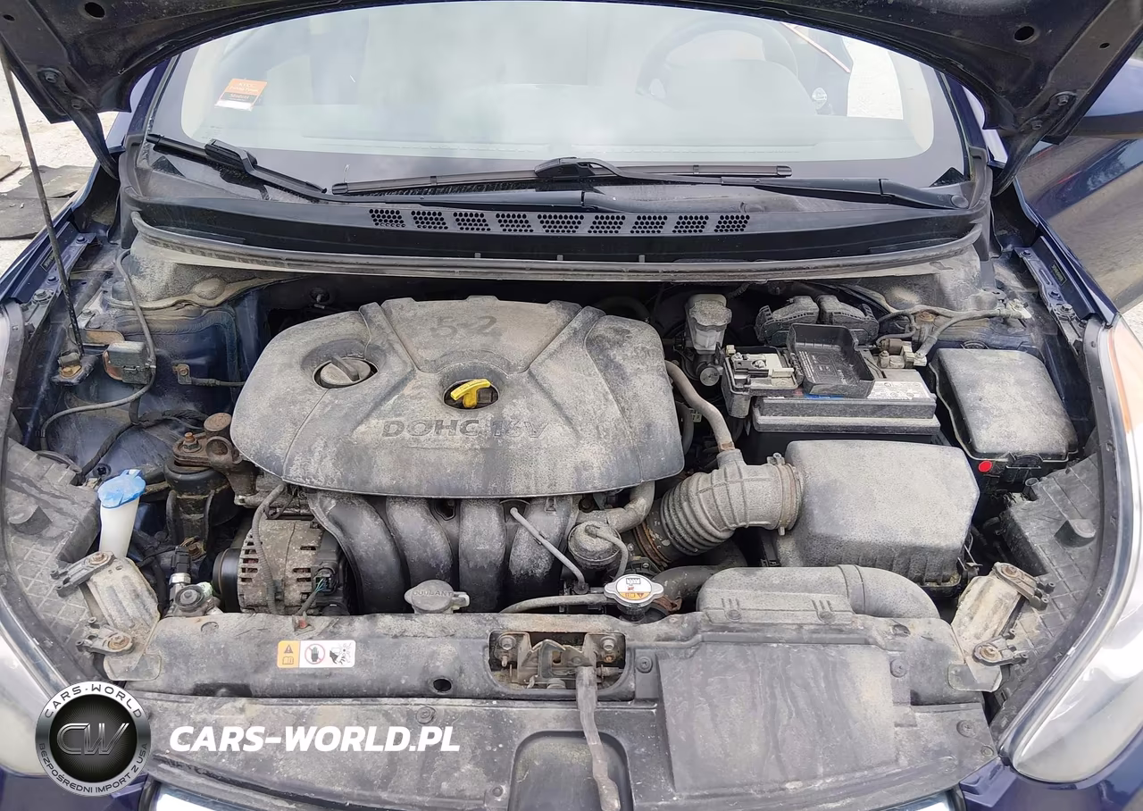 2013 Hyundai Elantra Gls VIN:5NPDH4AE4DH449976 - 10