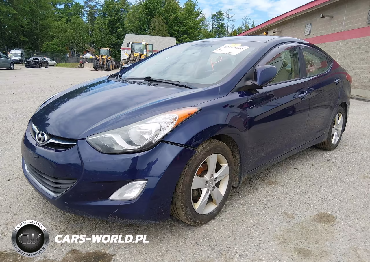 2013 Hyundai Elantra Gls VIN:5NPDH4AE4DH449976 - 2