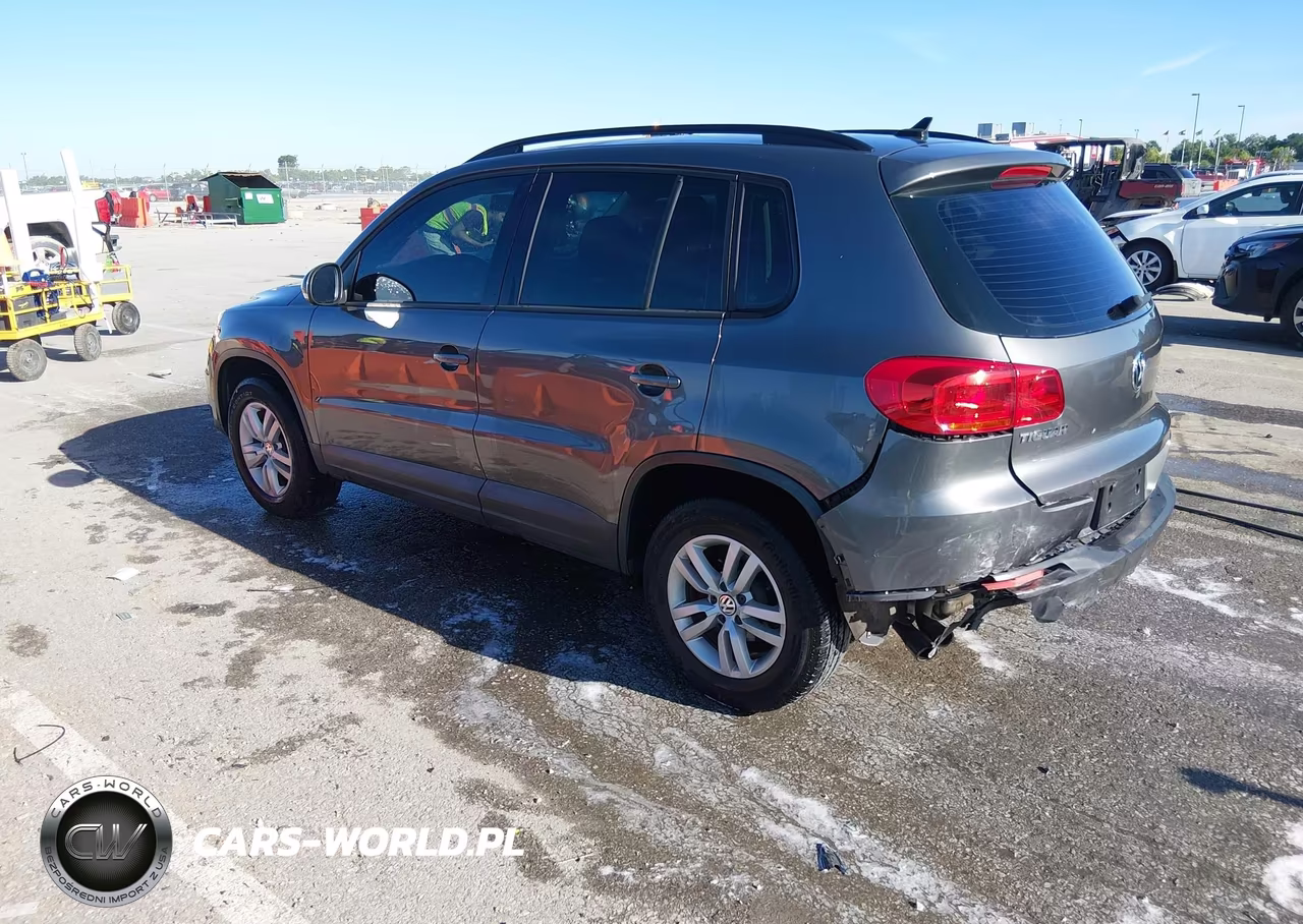 2015 Volkswagen Tiguan S VIN:WVGAV7AXXFW596648 - 3