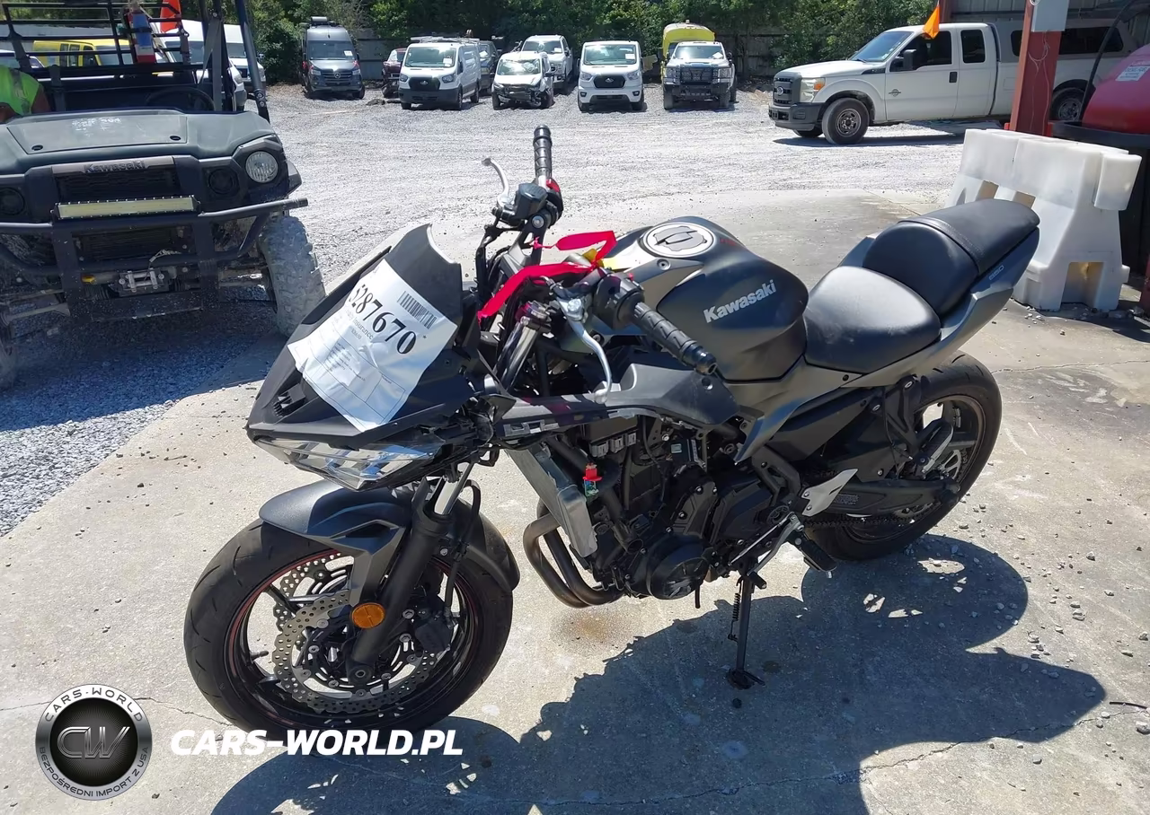 2022 Kawasaki Ex650 N VIN:ML5EXEN19NDA72988 - 2