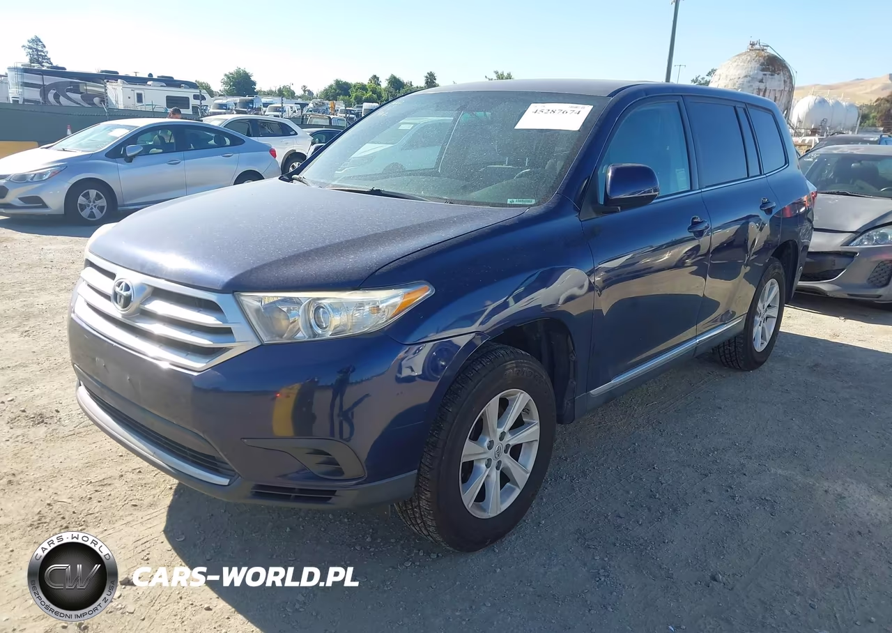 2013 Toyota Highlander VIN:5TDZA3EH2DS044170 - 2