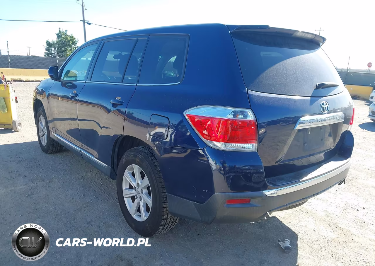 2013 Toyota Highlander VIN:5TDZA3EH2DS044170 - 3
