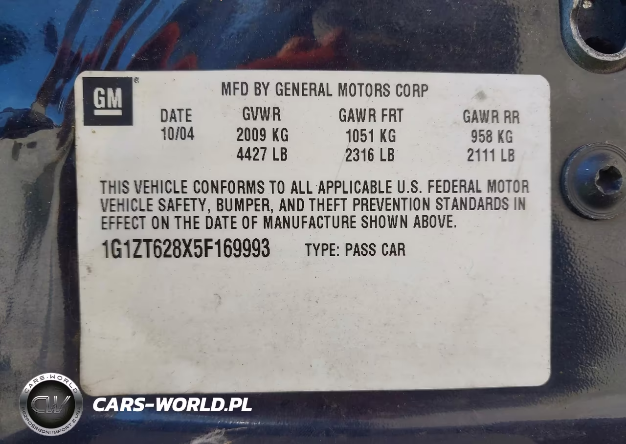 2005 Chevrolet Malibu Maxx Ls VIN:1G1ZT628X5F169993 - 9