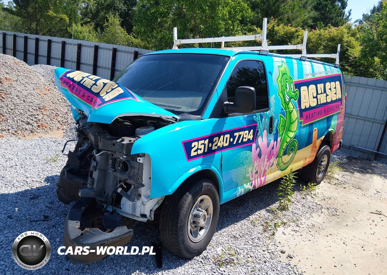 2011 Chevrolet Express 2500 Work Van VIN:1GCWGFCA5B1164953 - 2