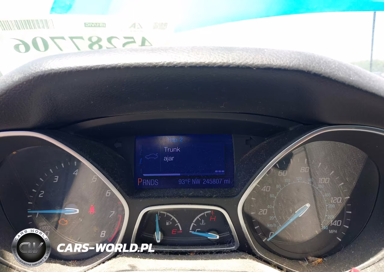 2013 Ford Focus Se VIN:1FADP3F21DL217008 - 7