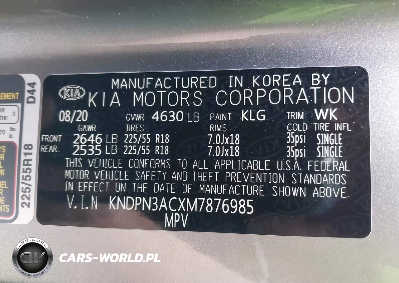 2021 Kia Sportage Ex VIN:KNDPN3ACXM7876985 - 9